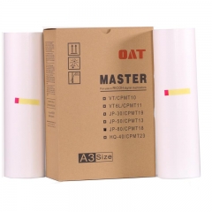 Ricoh JP-80 A3 / Gestetner CPMT18 A3 master roll